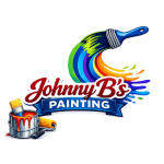 Johnny B's Painting Logo paintbrush swirl